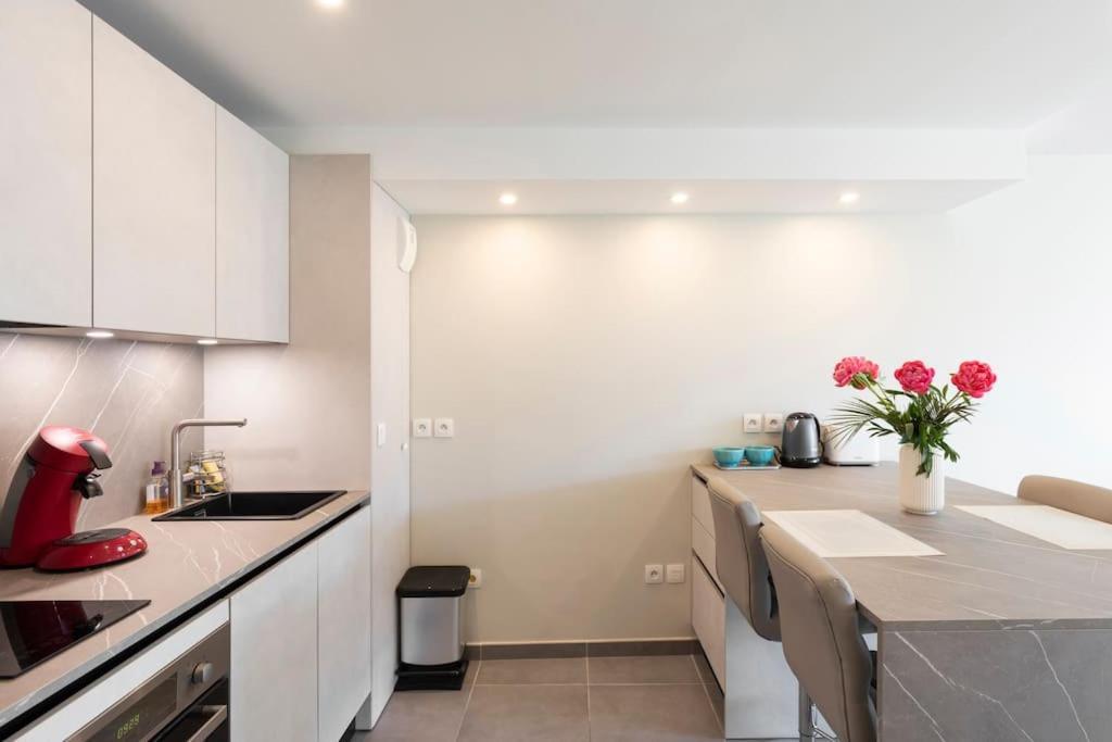 Ferienwohnung Superbe T2 Moderne Et Luxueux Cannes Exterior foto